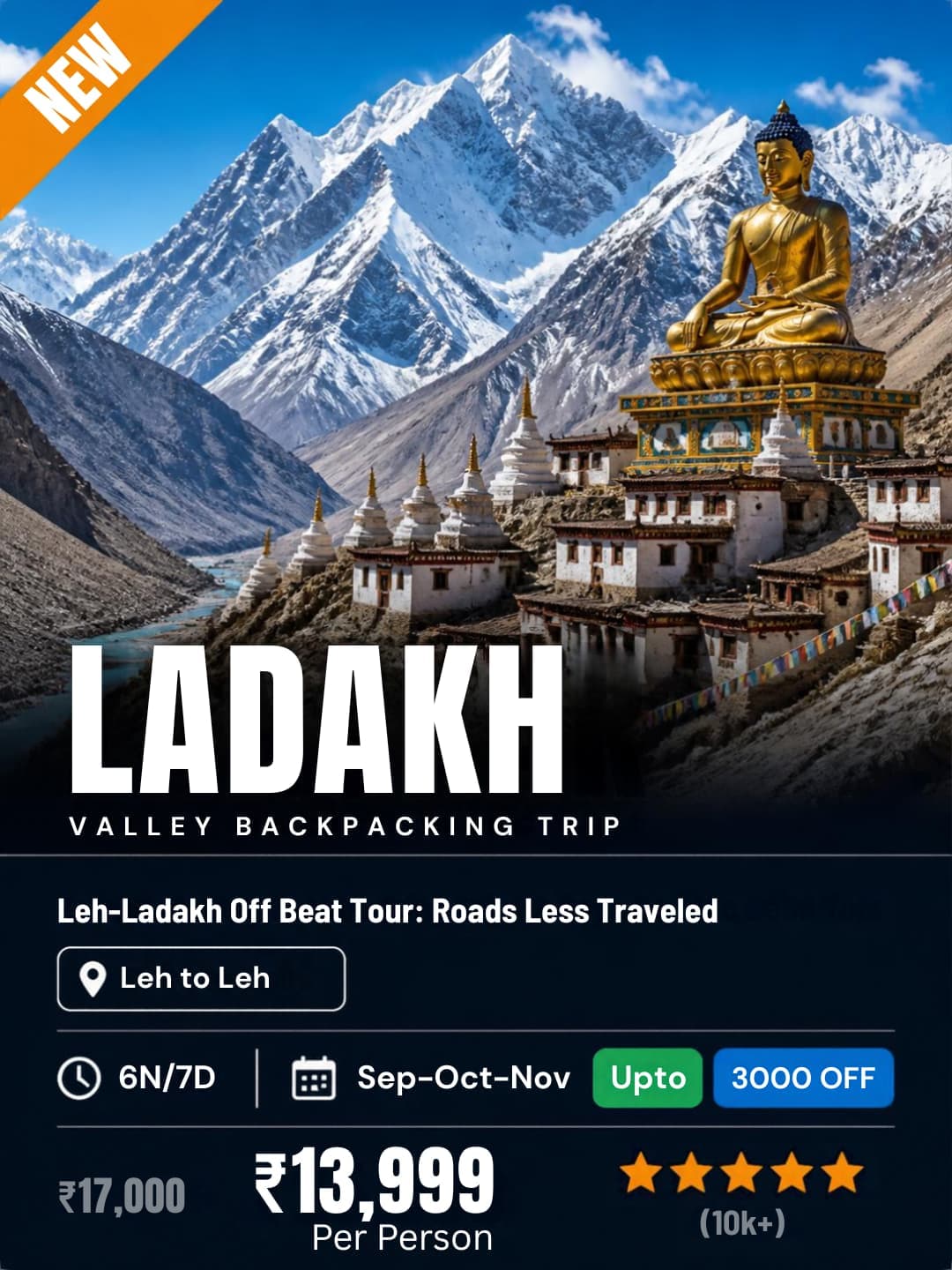 Leh-Ladakh Off Beat Tour: Roads Less Traveled