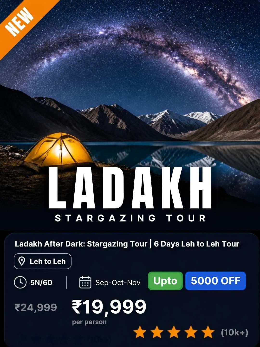 Ladakh After Dark: Stargazing Tour