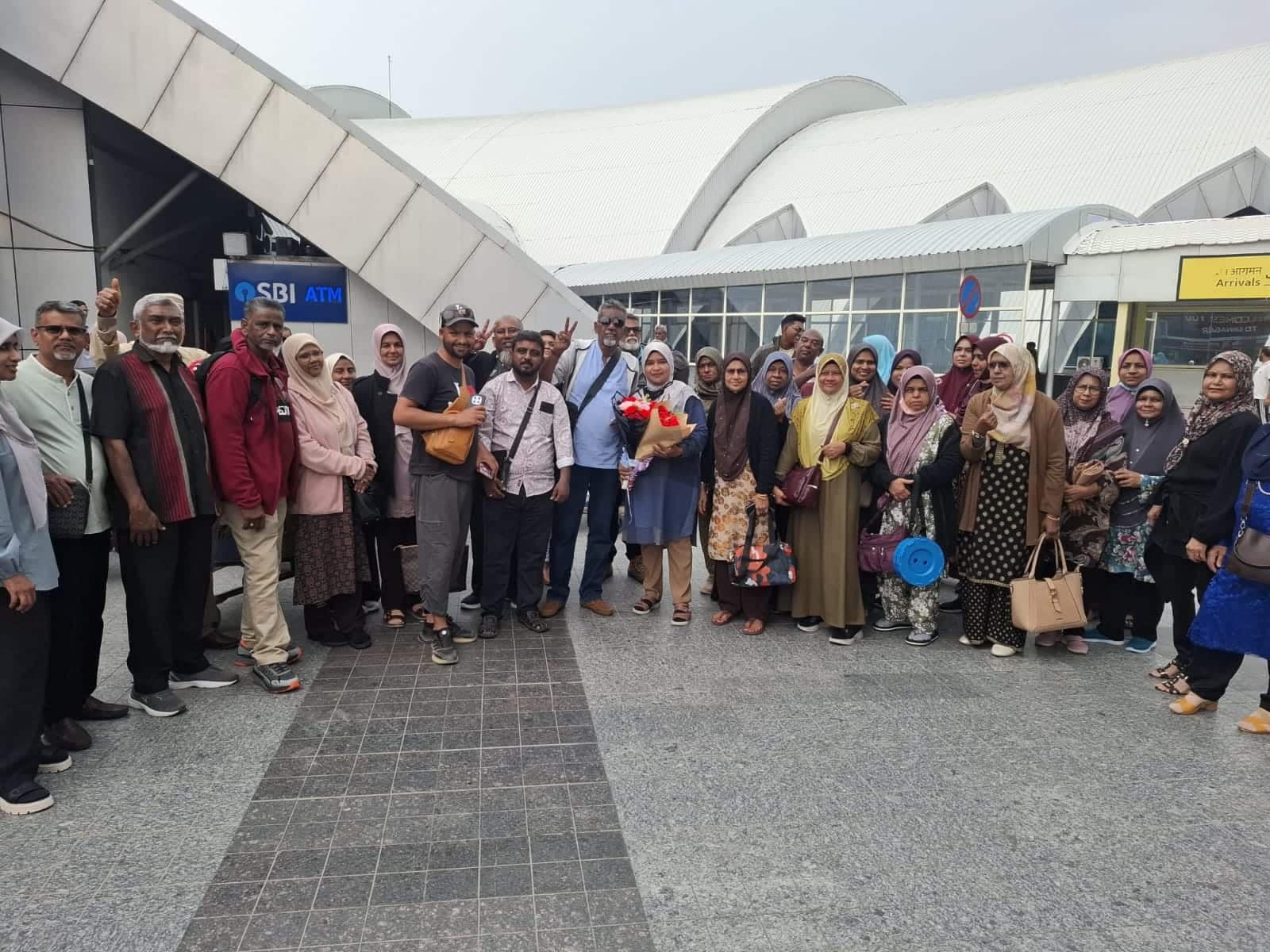 Poise Travel & Tourism guests on a departure