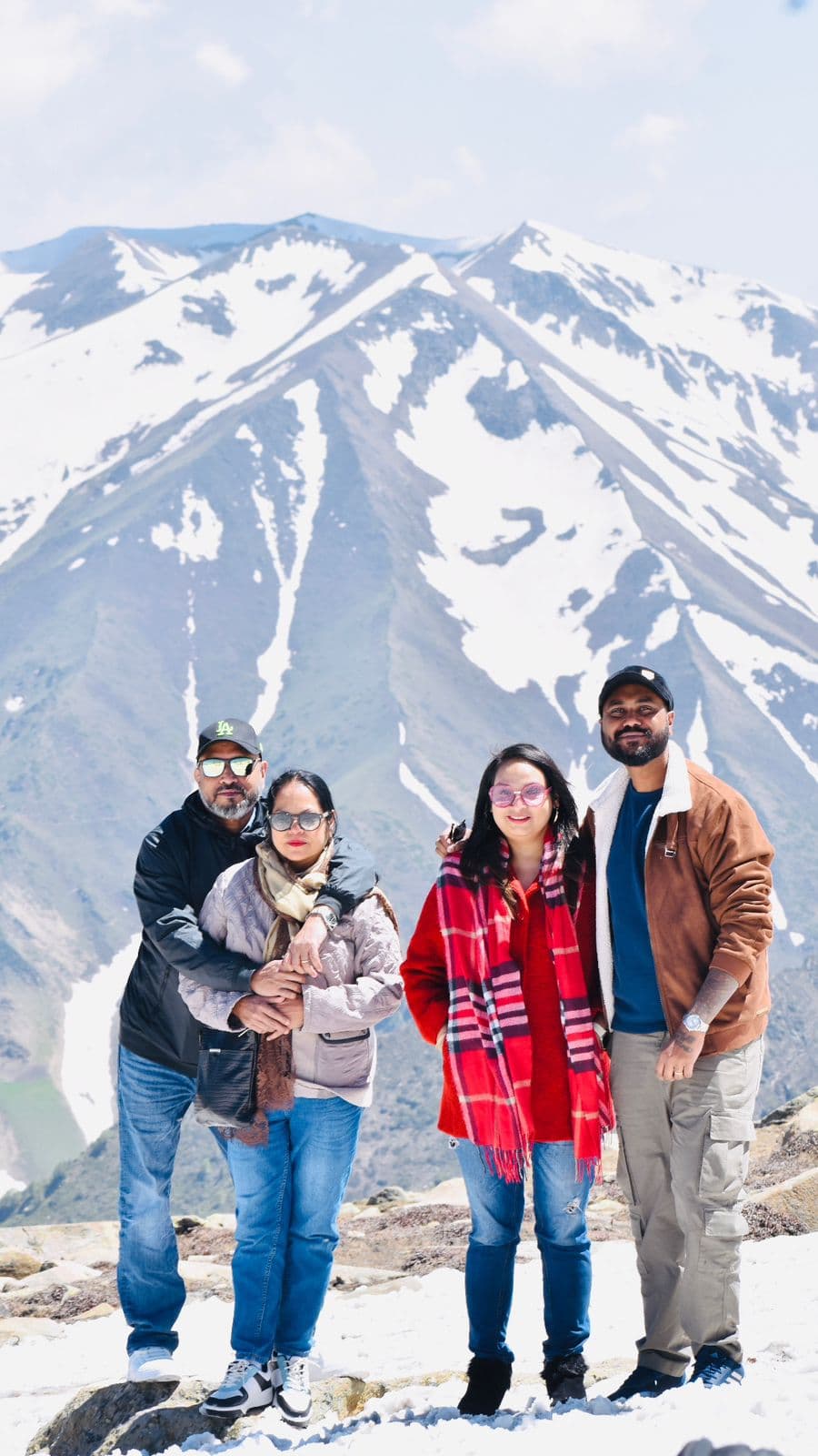 Poise Travel & Tourism guests on a departure