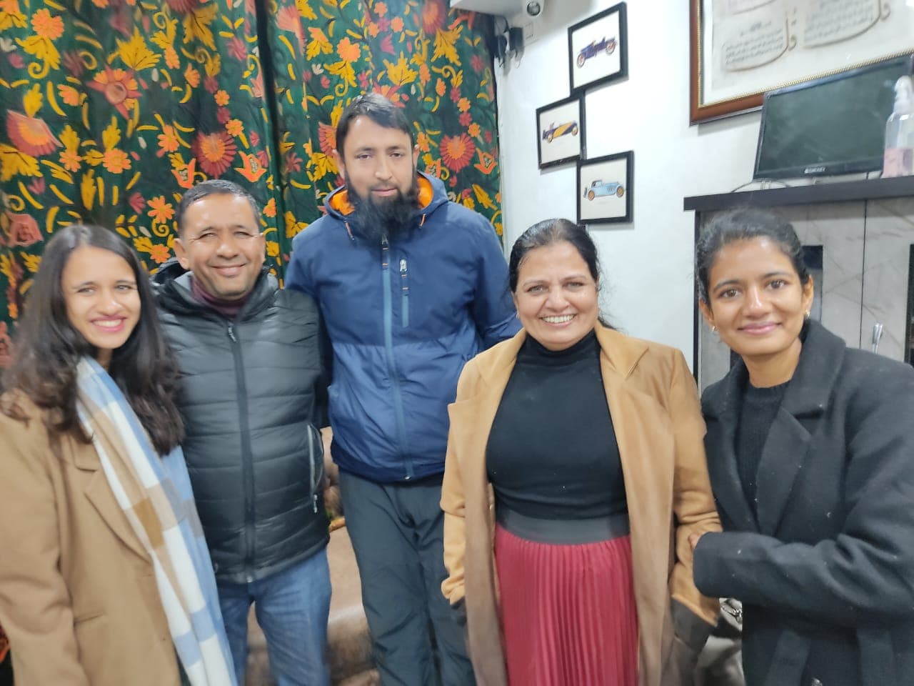 Poise Travel & Tourism guests on a departure